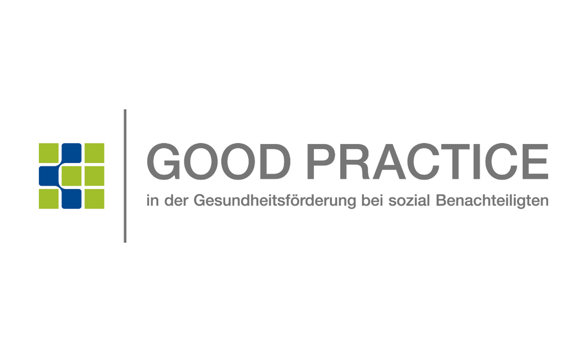 Logo Good Practice in der Gesundheitsförderung bei sozial Benachteiligten