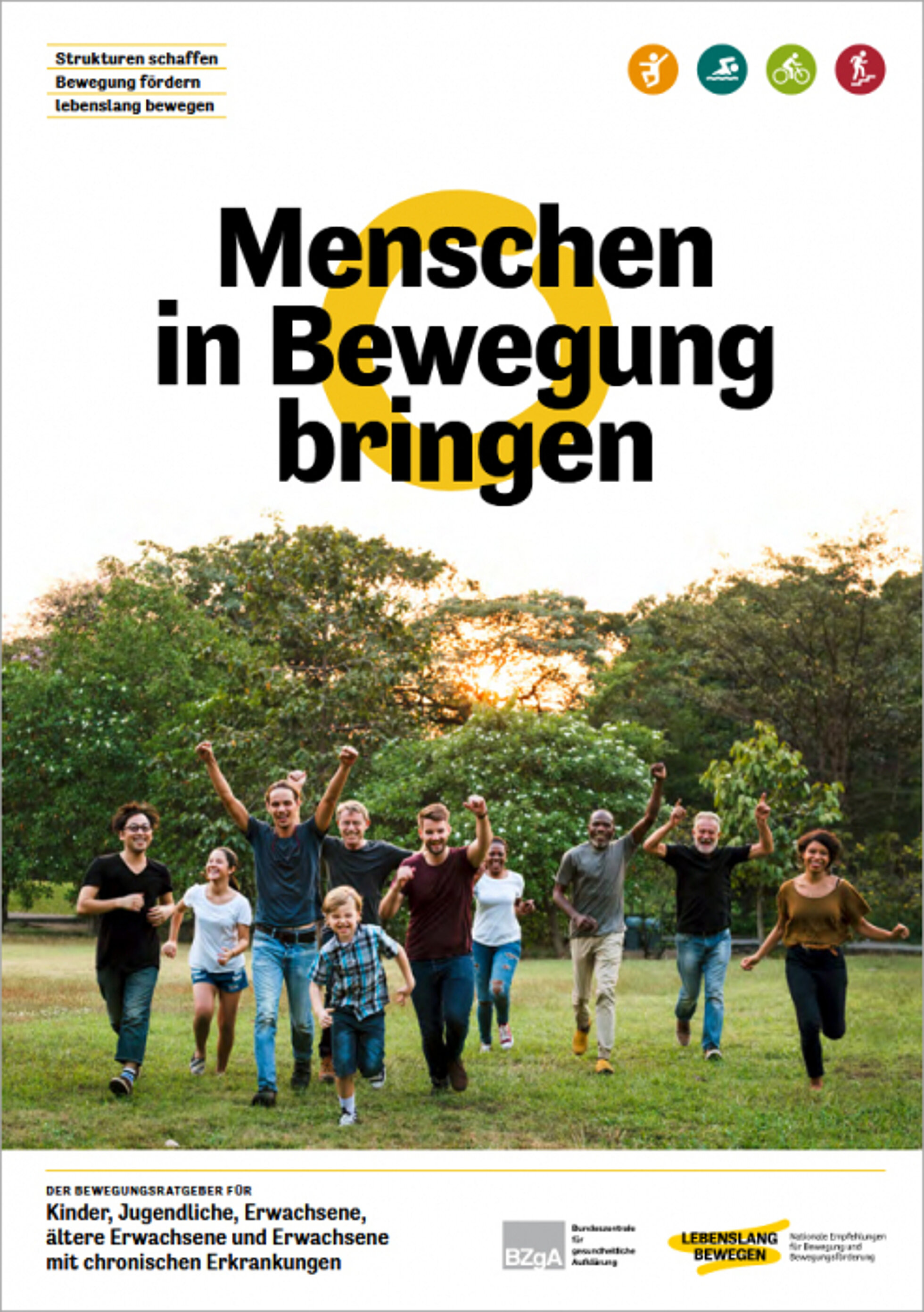 Cover Broschüre "Menschen in Bewegung bringen"