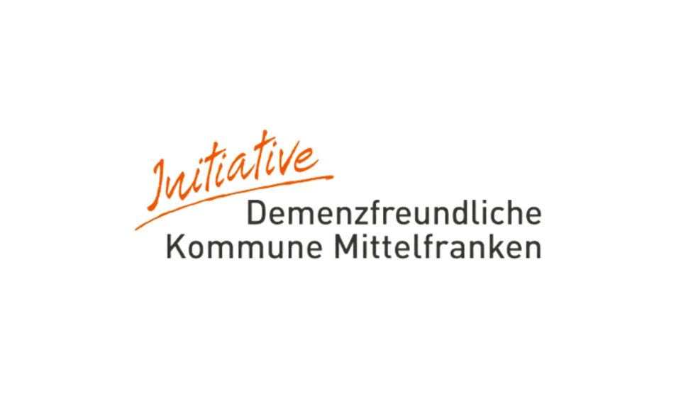 Logo: Initiative Demenzfreundliche Kommune Mittelfranken