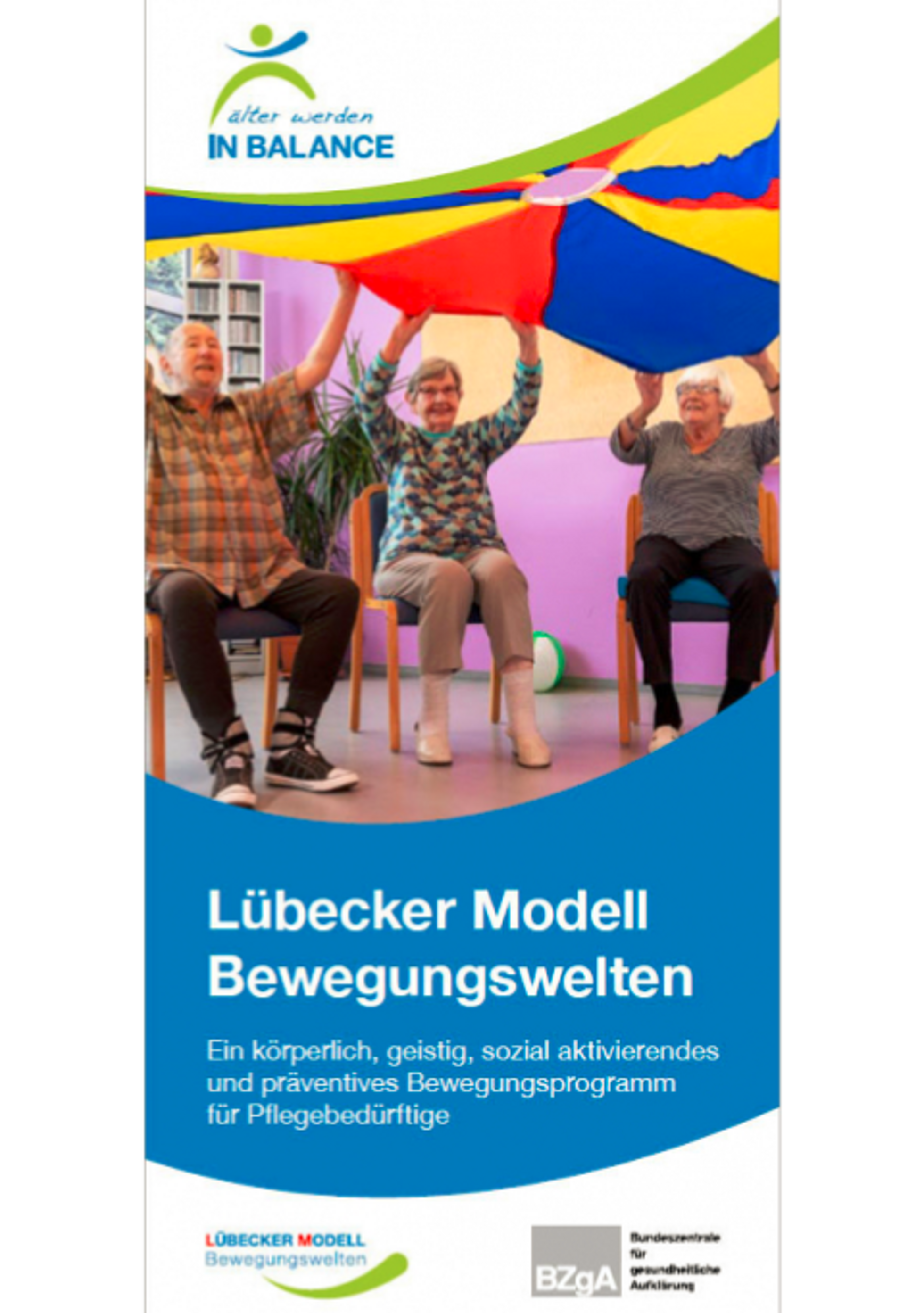 Flyer: Lübecker Modell Bewegungswelten