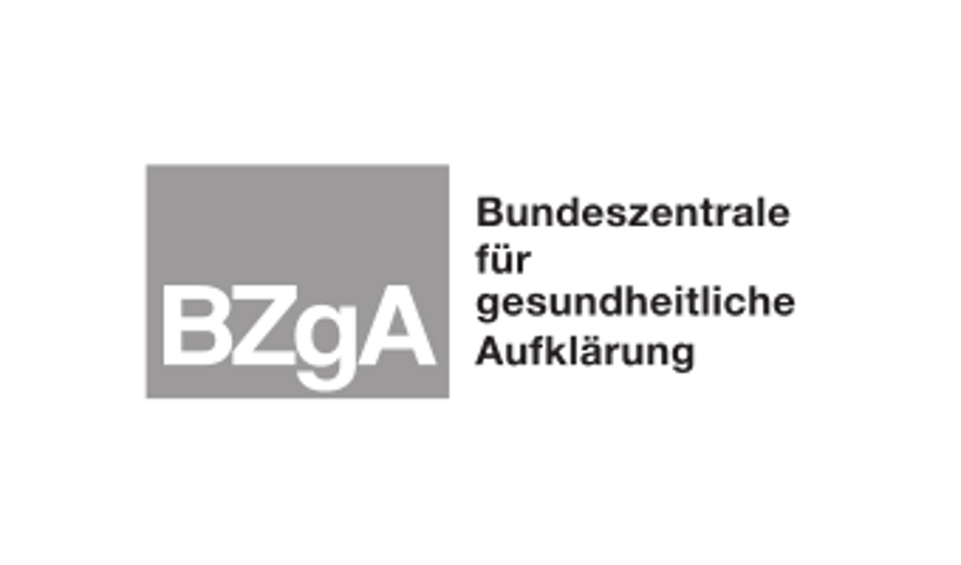 Logo Bundeszentrale für gesundheitliche Aufklärung (BZgA)